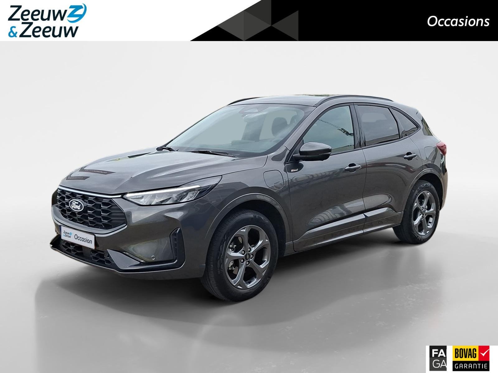 Ford Kuga 2.5 PHEV ST-Line | Winterpack | Driver assistance, Auto's, 12 maanden, Gebruikt, Bedrijf, Grijs