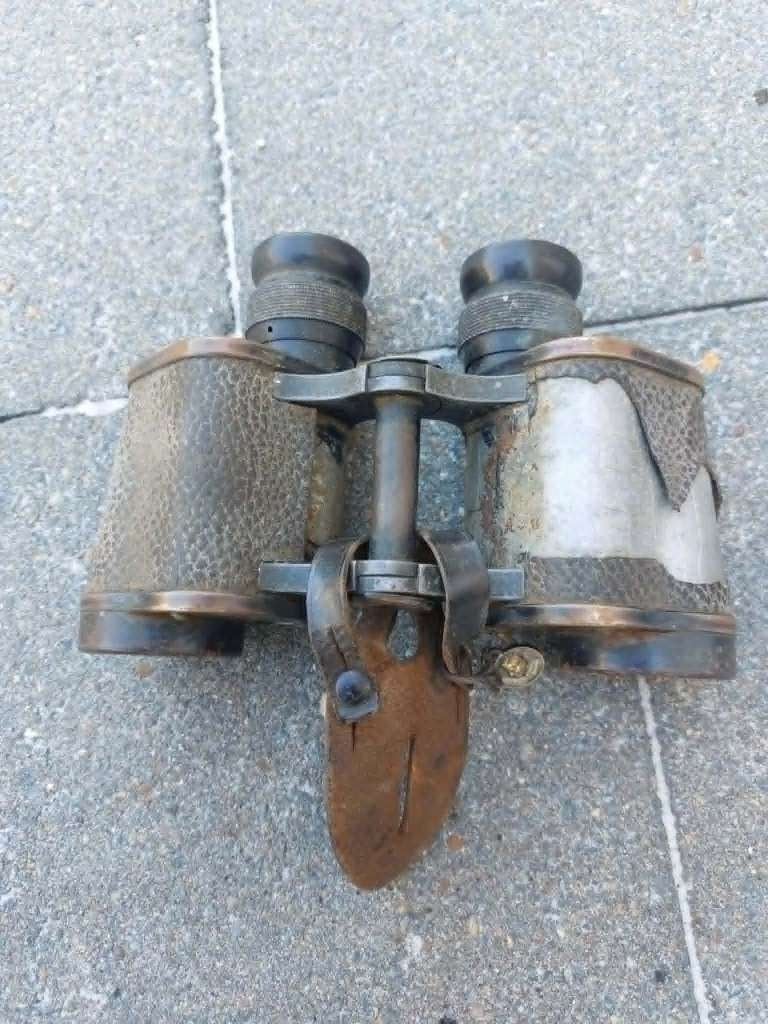 Duitse WO2 Dienstglas verrekijker, Ophalen of Verzenden, Landmacht, Duitsland, Overige typen