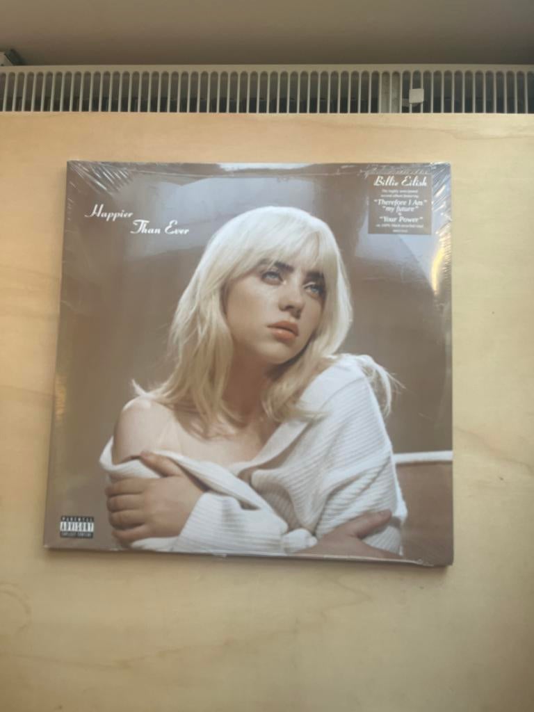 Billie Eilish - Happier Than Ever (LP, nieuw in verpakking), Cd's en Dvd's, Vinyl | Pop, Geseald, 2020 tot heden, Ophalen of Verzenden