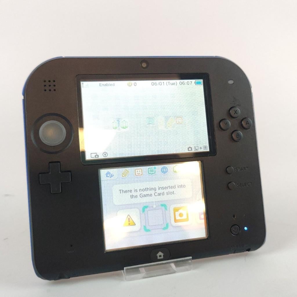 Nintendo 2DS Zwart/blauw -zonder lader || Nu voor € 89,99, Blauw, 2DS, Ophalen of Verzenden, Zo goed als nieuw