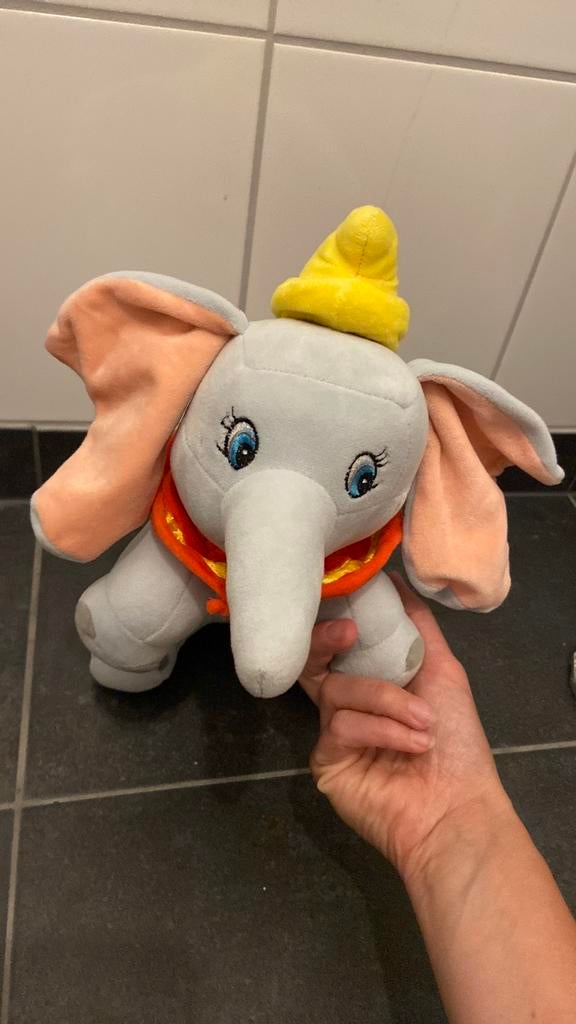 Dombo knuffel disney, Kinderen en Baby's, Ophalen of Verzenden, Gebruikt