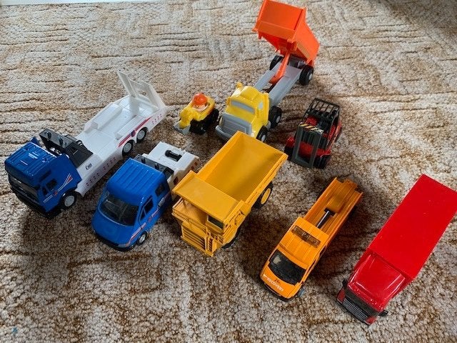 Speelgoed autos. Little people kiepwagen 24 cm, little peo, Ophalen of Verzenden, Gebruikt