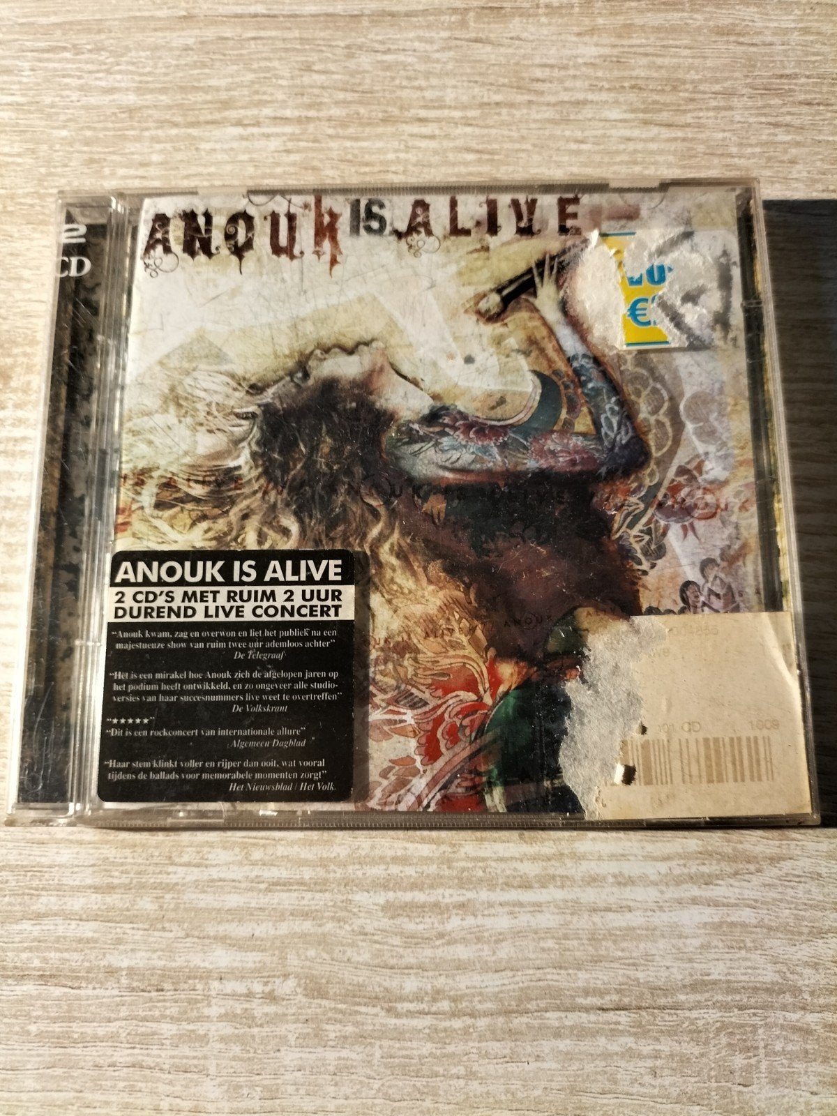 Anouk - is alive 2 cd set, Ophalen of Verzenden