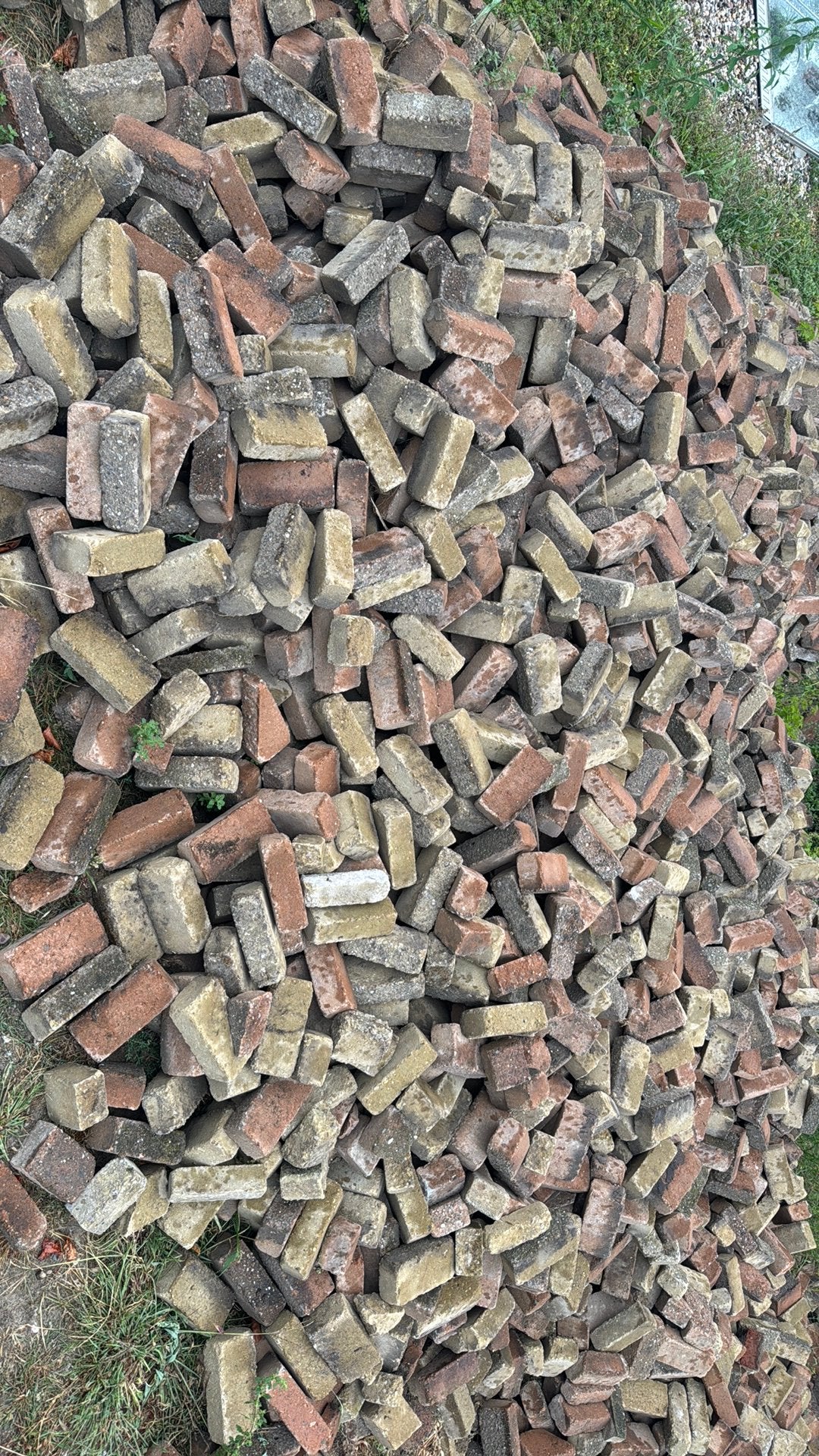 Betonklinkers gratis!!!!, Ophalen of Verzenden, Gebruikt, Overige typen