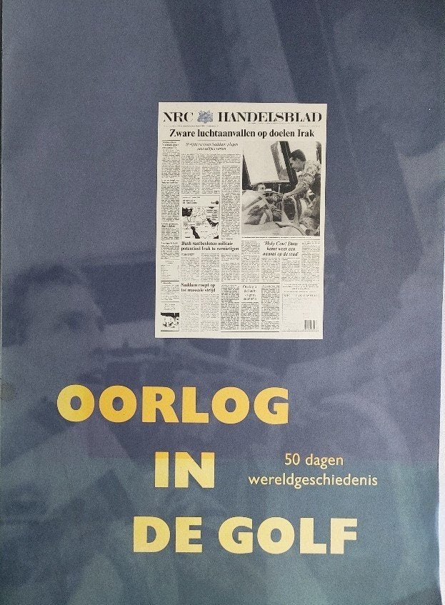 50 Dagen Wereldgeschiedenis, Oorlog in de Golf (1991), Verzamelen, Ophalen of Verzenden, Overige soorten, Nederland, Boek of Tijdschrift