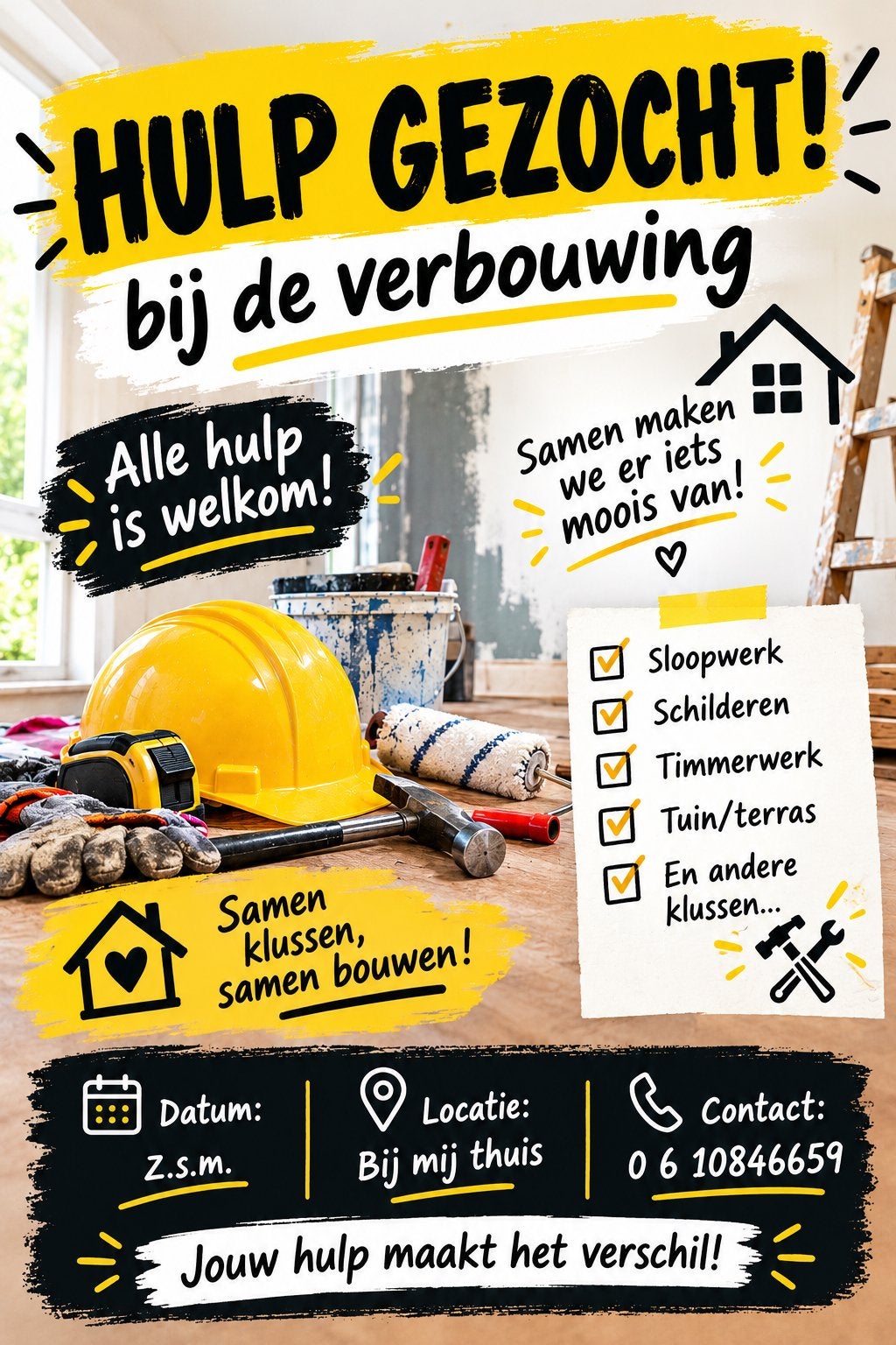 Klushulp gezocht voor alleenstaande vrouw, Ophalen of Verzenden
