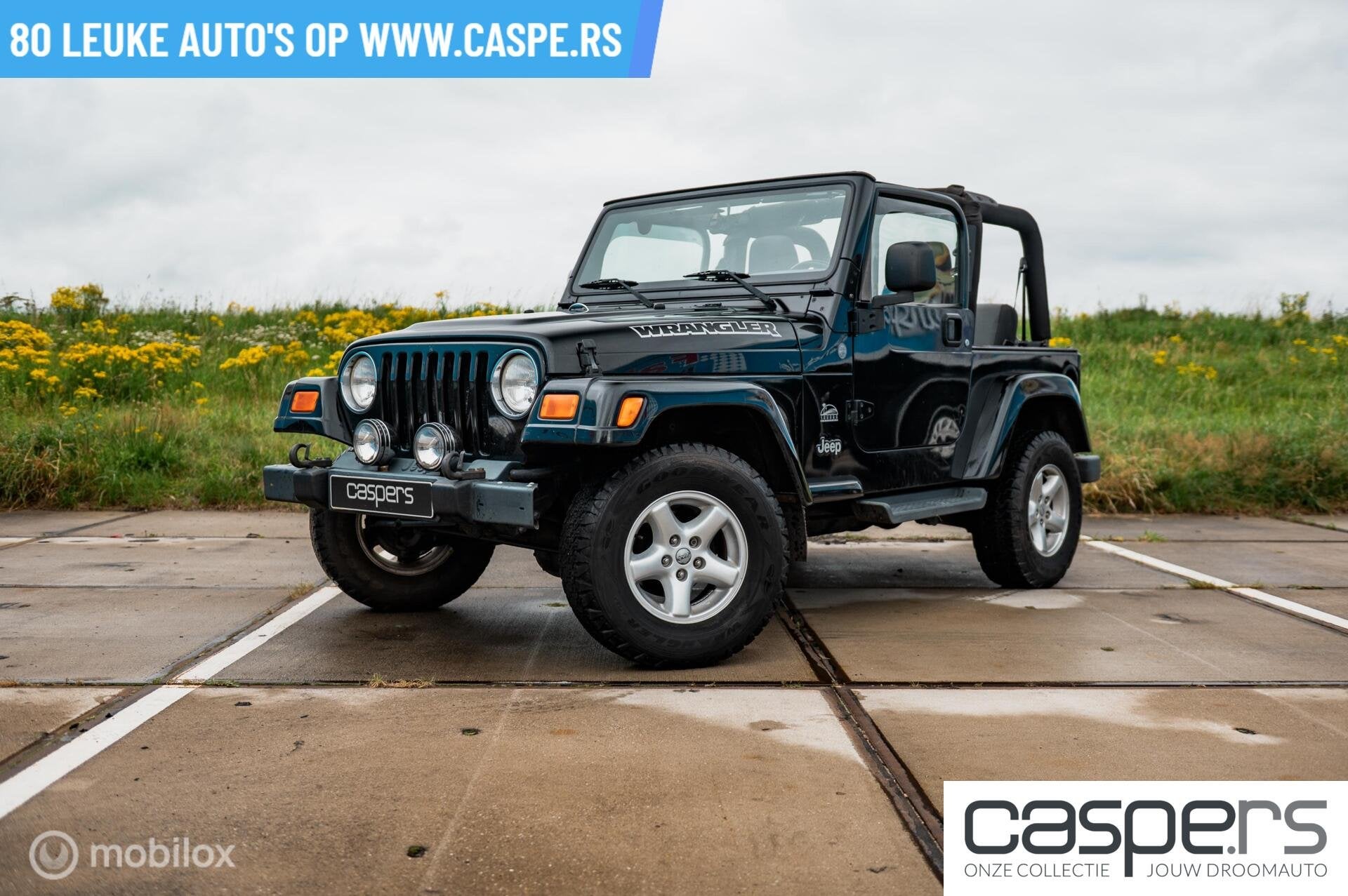 Jeep Wrangler 4.0i Hardtop | Airco, Auto's, Jeep, Automaat, Stof, Gebruikt, Zwart