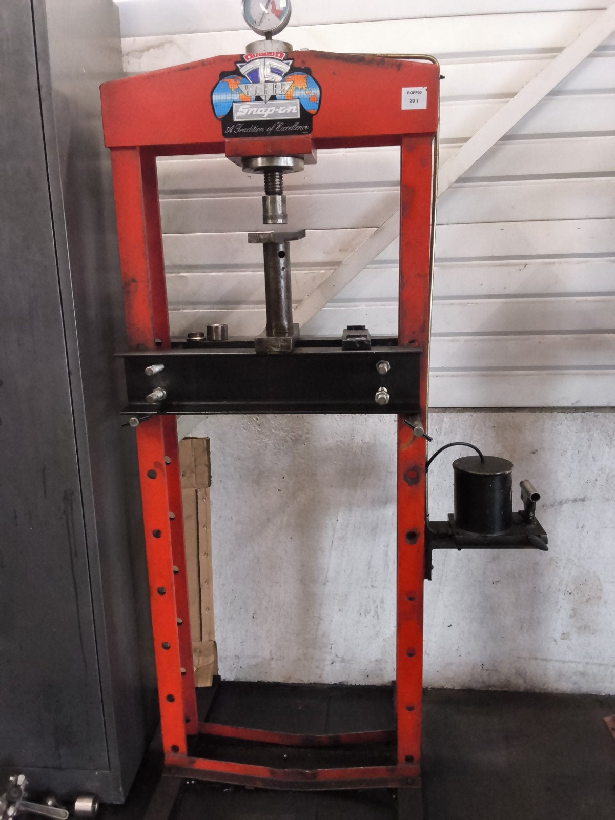 Snap-on 30 Ton Werkplaatspers - Robuust en Betrouwbaar, Ophalen of Verzenden, Gebruikt