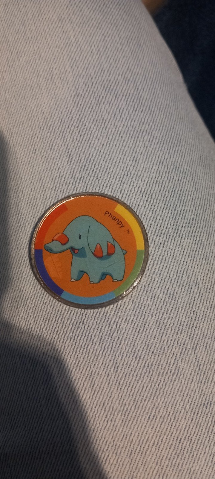 Pokémon munt Phanpy uit 2001, Ophalen of Verzenden, Koningin Beatrix, Overige waardes, Losse munt