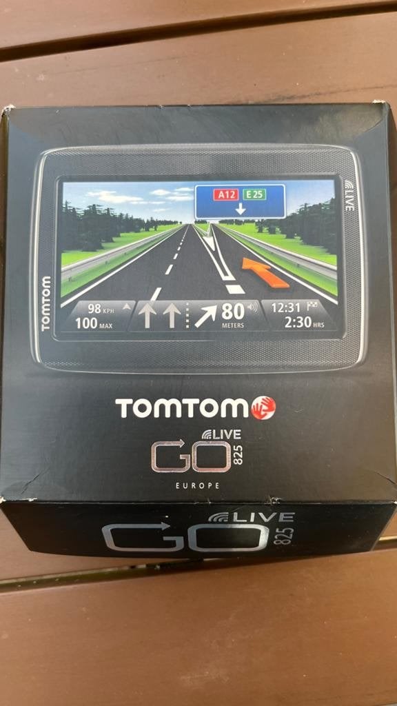 TomTom GO LIVE 825 Navigatiesysteem, Auto diversen, Ophalen, Gebruikt
