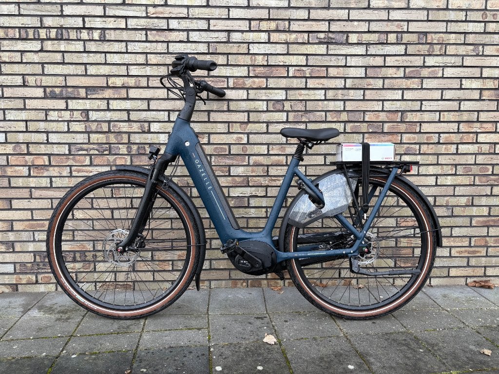 Gazelle Grenoble c8 elektrische fiets, Ophalen of Verzenden, Zo goed als nieuw, 51 tot 55 cm, 50 km per accu of meer