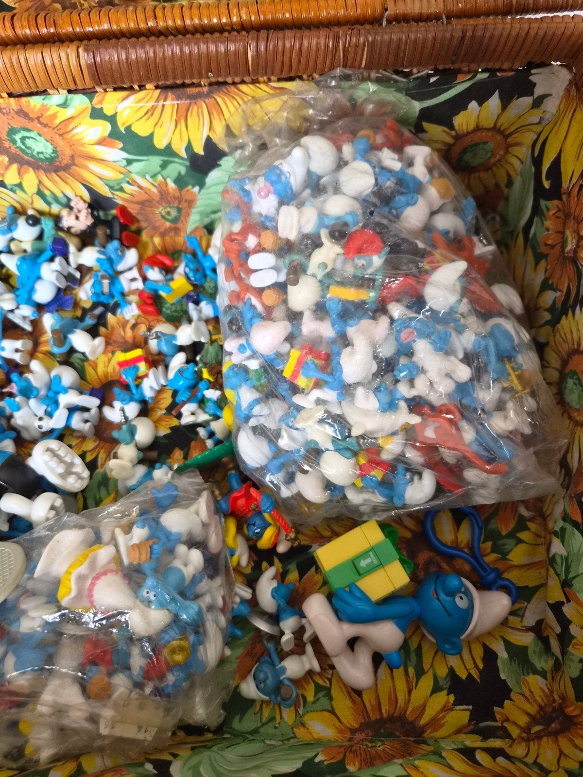 Grote verzameling Smurfen poppetjes en figuren, Verzamelen, Ophalen of Verzenden, Gebruikt, Verschillende Smurfen, Poppetje, Figuurtje of Knuffel