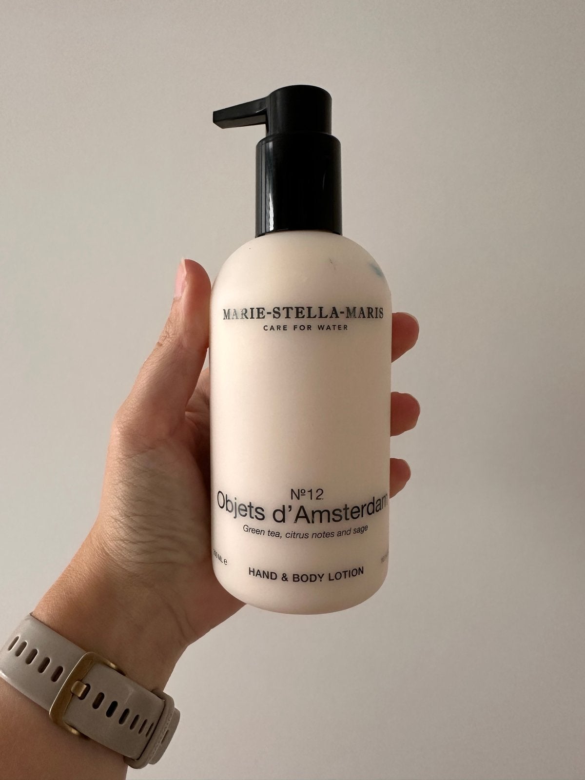 Marie-Stella-Maris Hand & Body Lotion - Objets d'Amsterdam, Ophalen of Verzenden, Zo goed als nieuw, Bodylotion, Crème of Olie