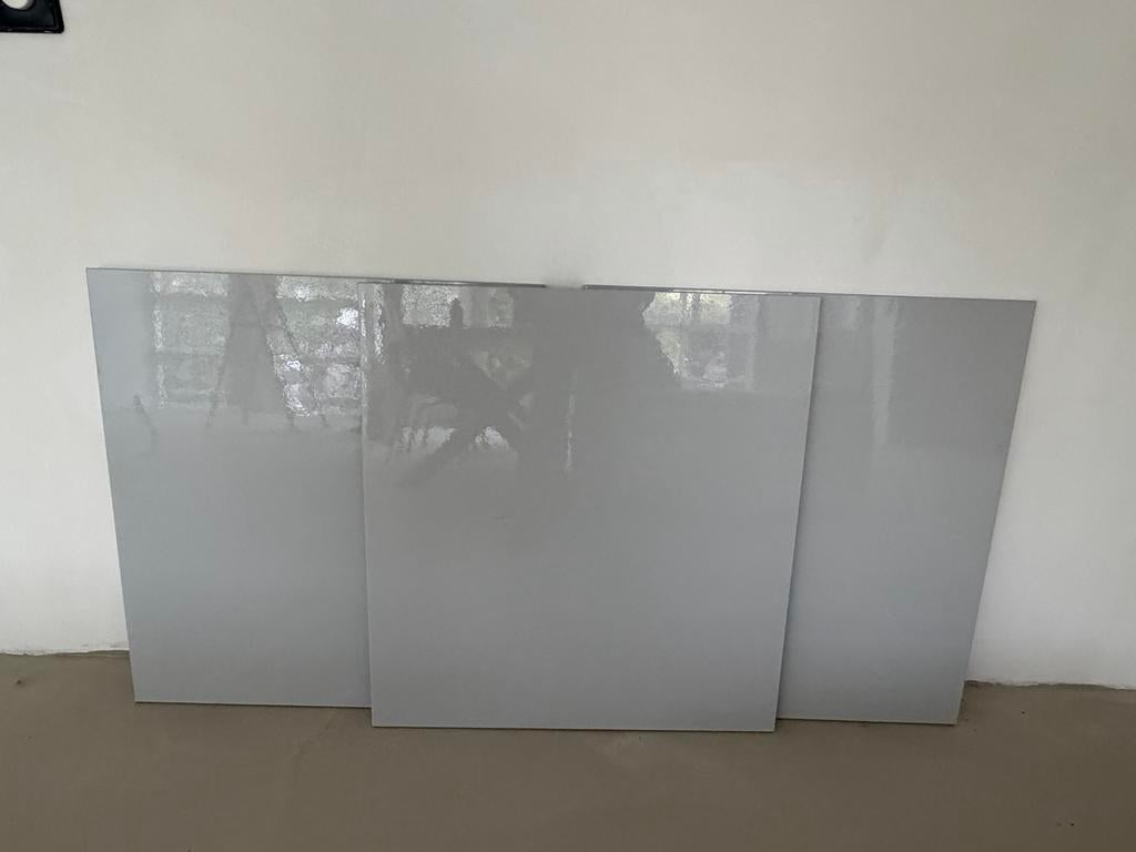 3x IKEA Besta deuren 60x64 hoogglans grijs, Huis en Inrichting, Kasten | Kledingkasten, Ophalen, Kunststof, 50 tot 100 cm, Zo goed als nieuw