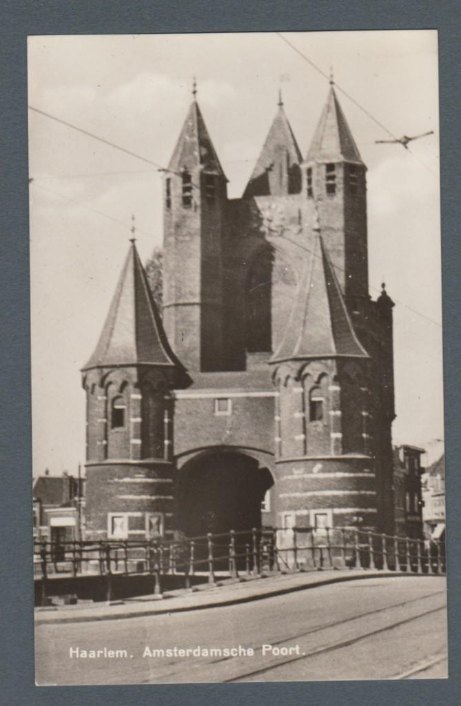 Haarlem - Amsterdamsche Poort,,, Verzenden, 1940 tot 1960, Gelopen, Noord-Holland