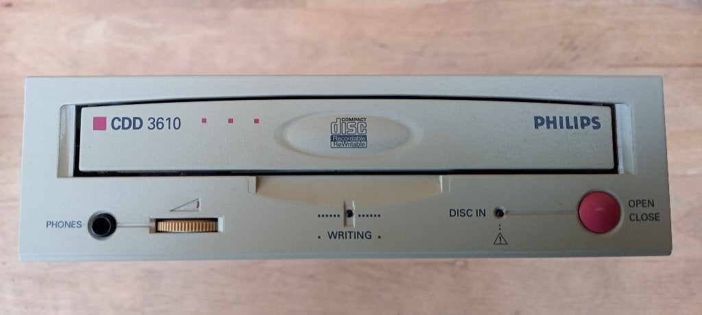 CD-ROM drive PHILIPS CCD3610 (mei 1998), Computers en Software, Vintage Computers, Ophalen of Verzenden, Philips