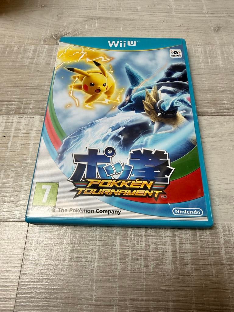 Pokkén Tournament - Wii U (Pikachu, Lucario, Suicune), Vechten, 2 spelers, Eén computer, Ophalen of Verzenden