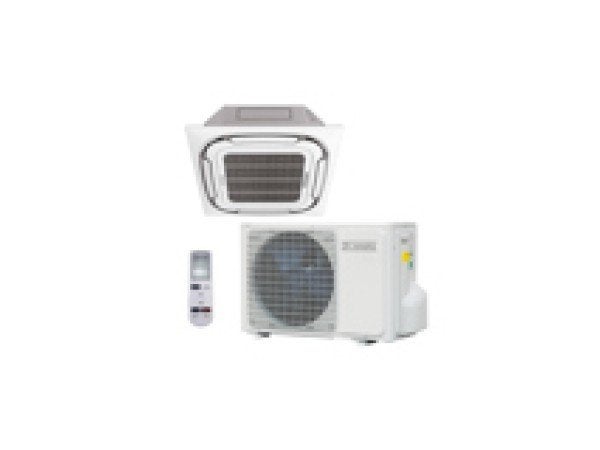 Remeha Diva mono-split plafond airco. Compleet, Witgoed en Apparatuur, Koelen en Ontvochtigen, Energieklasse A of zuiniger, 3 snelheden of meer