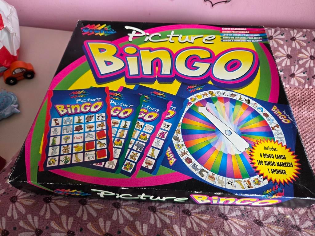 Picture Bingo - Leuk en leerzaam spel voor kinderen, Hobby en Vrije tijd, Gezelschapsspellen | Bordspellen, Drie of vier spelers