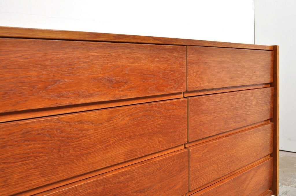 Vintage Jiroutek U-453 dressoir ladekast jaren 60, Ophalen of Verzenden, Gebruikt, 25 tot 50 cm, 100 tot 150 cm