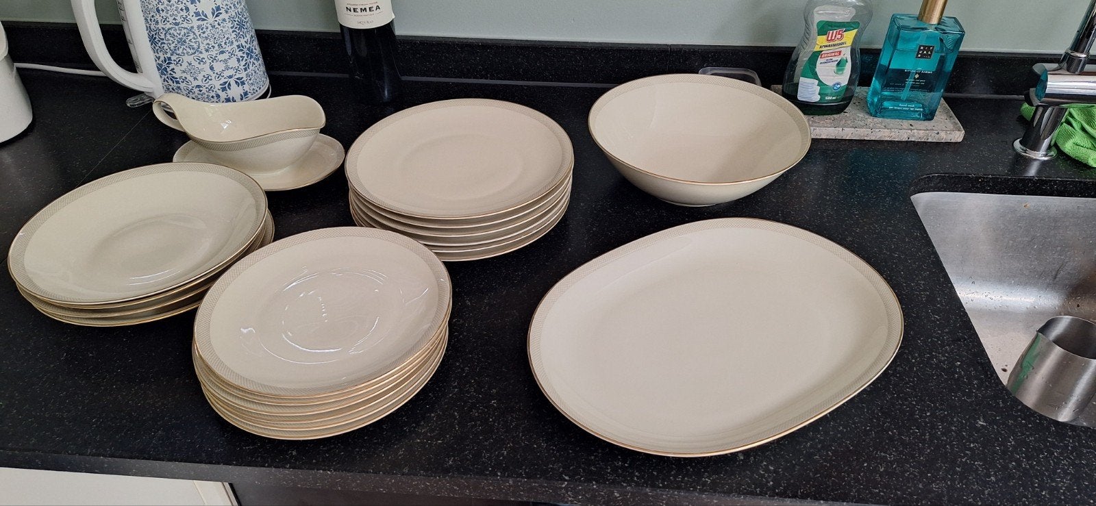 Servies Eldorado H&C Heinrich porselein jaren '50/'60, Ophalen
