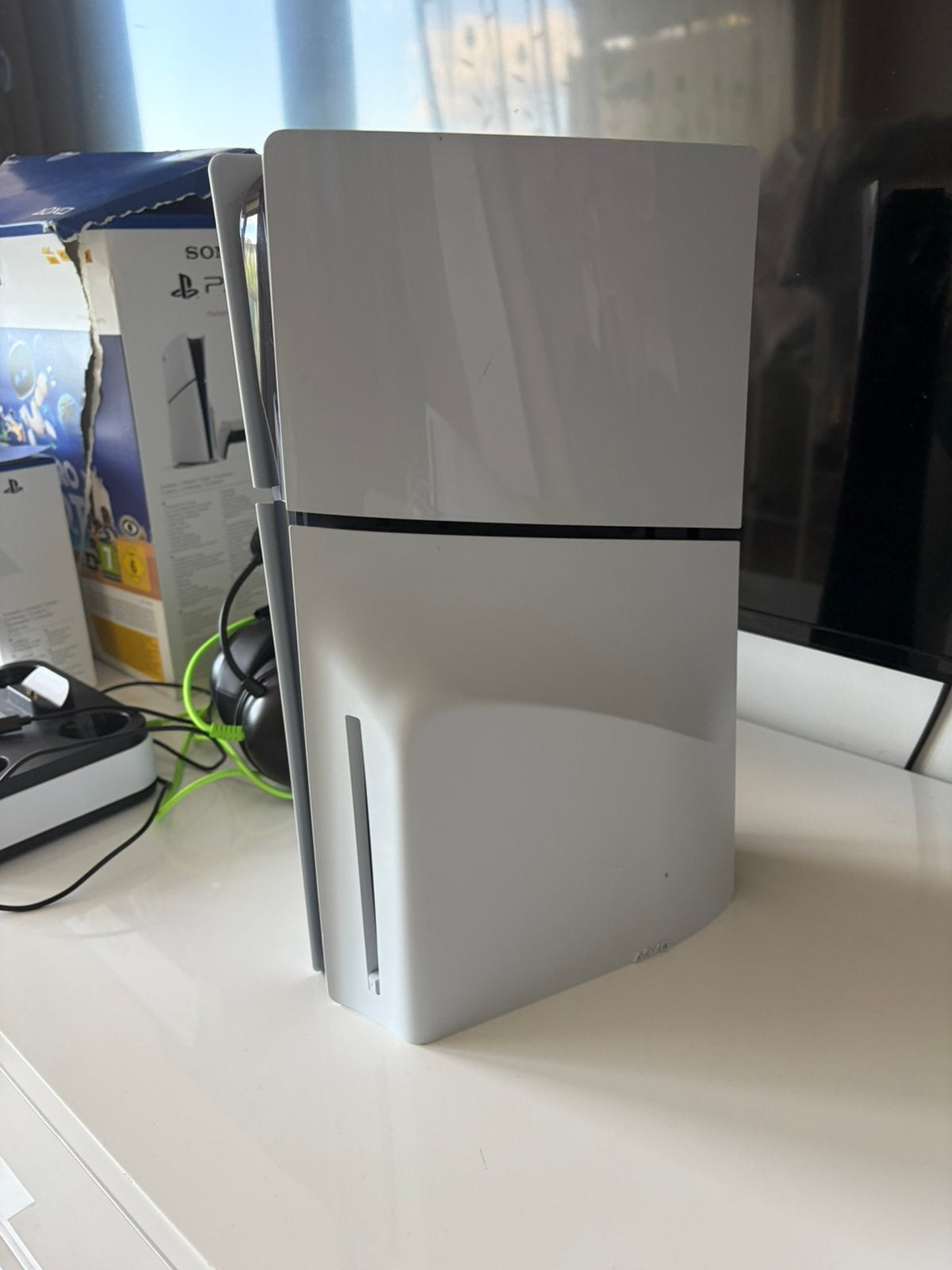PS 5 1TB Disc Edition  Complete Set met 2 jaar garantie, Spelcomputers en Games, Spelcomputers | Sony PlayStation 5, Ophalen, Zo goed als nieuw