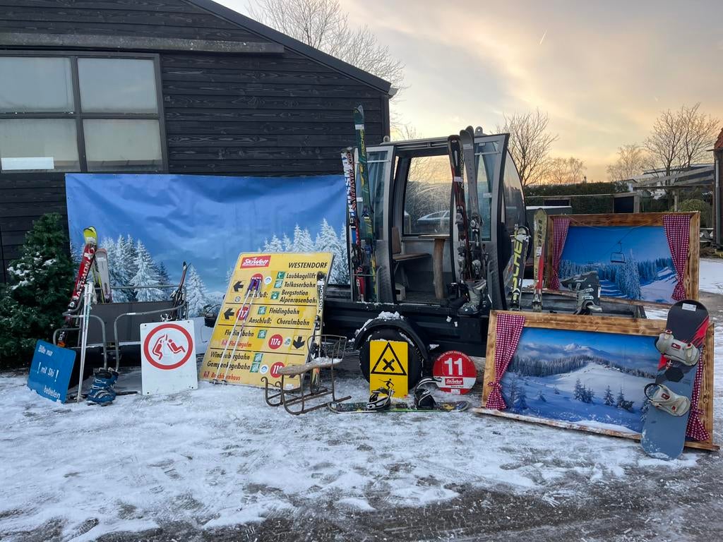 Te huur Après ski sfeerpakket 1, Ophalen
