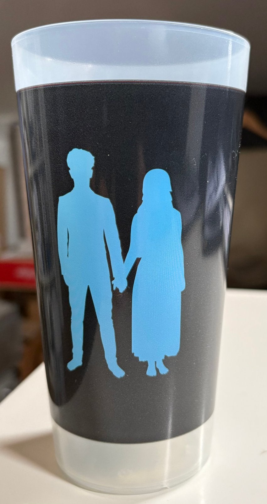 U2 plastic drinkbeker Experience+Innocence, Ophalen of Verzenden, Gebruikt, Gebruiksvoorwerp