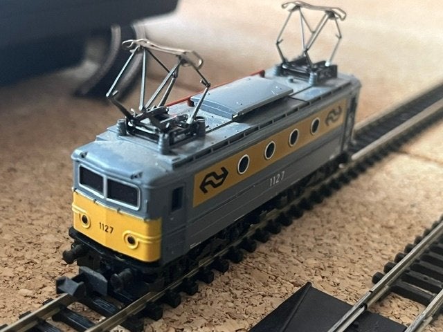 Modeltrein locomotief spoor N, Ophalen, Gebruikt, Gelijkstroom, Trix