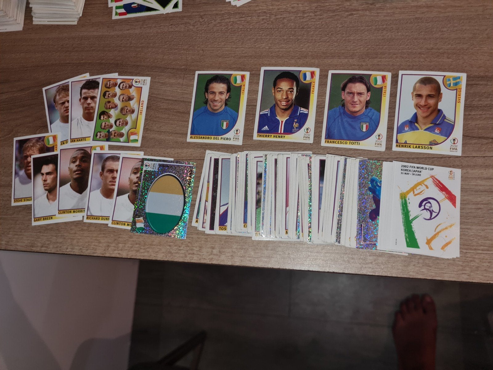 Panini WK 2002 stickers - 155 stuks inclusief zeldzame, Ophalen of Verzenden