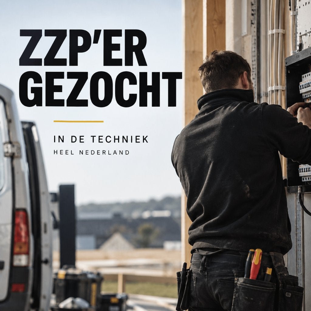 ZZP’ers gezocht in de techniek | Heel Nederland, 33 - 40 uur, Freelance of Uitzendbasis