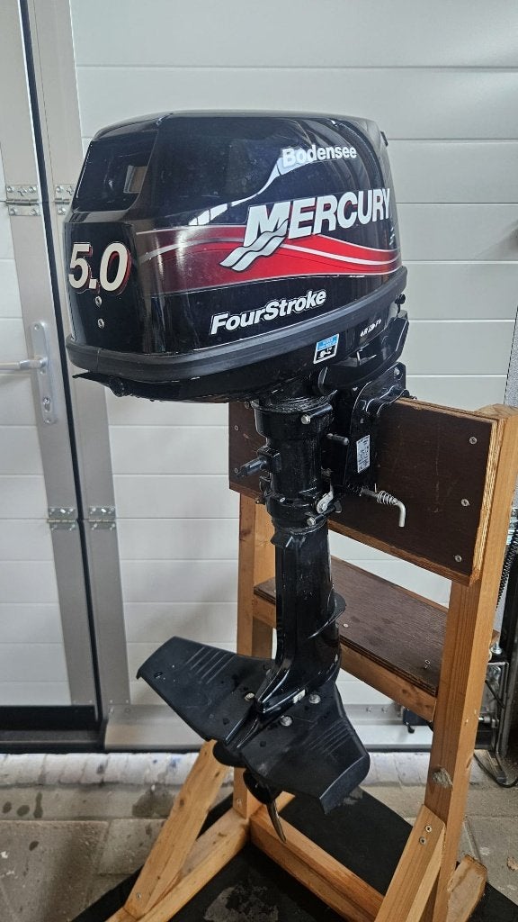 Te koop: 5PK Mercury 4takt buitenboordmotor, Ophalen, Gebruikt, 5 tot 10 pk, Viertaktmotor