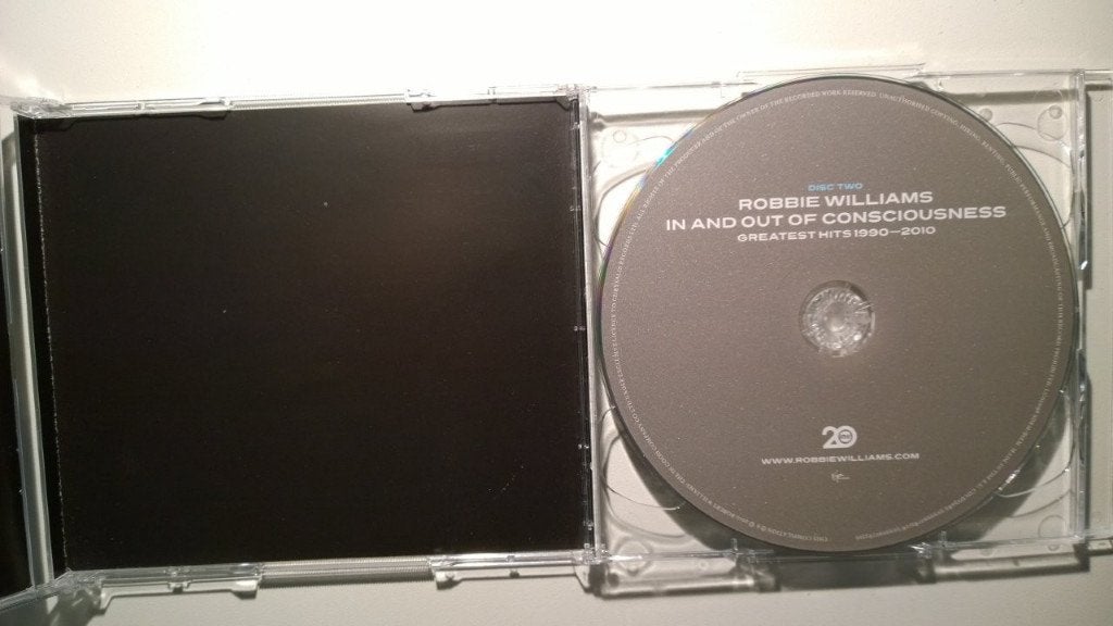 Robbie Williams - In And Out Of Consciousness (2 CD), Ophalen of Verzenden, Zo goed als nieuw, Pop, Album