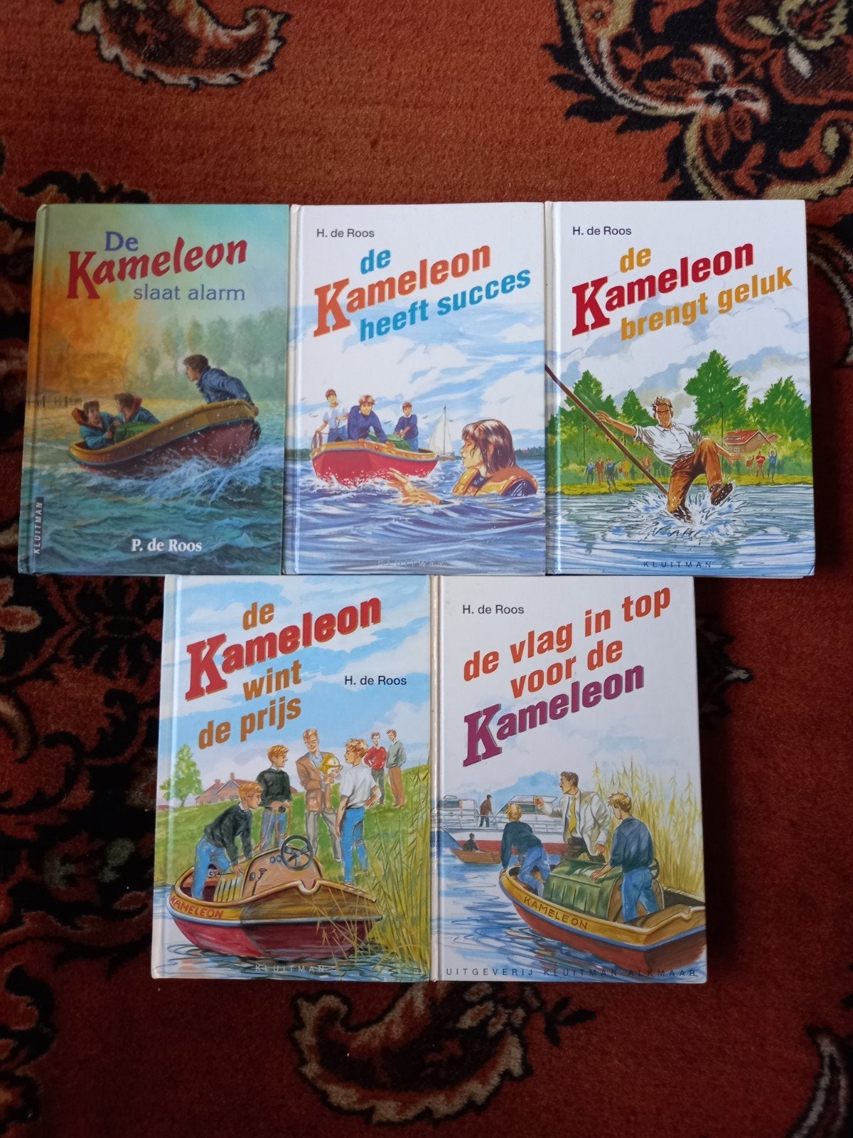 5 Kameleon boeken   zgan, Boeken, Ophalen of Verzenden, Zo goed als nieuw, H de Roos