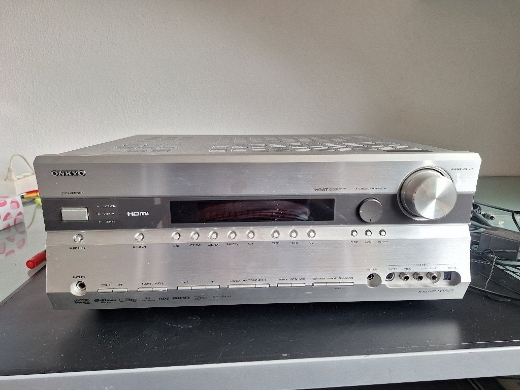 Onkyo TX-SR605, Gebruikt, Ophalen of Verzenden, 120 watt of meer, Onkyo