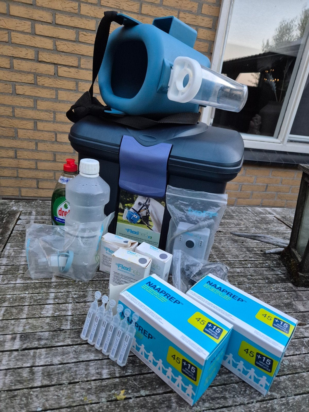 Perfect werkende flexineb compleet, standaard maat, E3, Ophalen