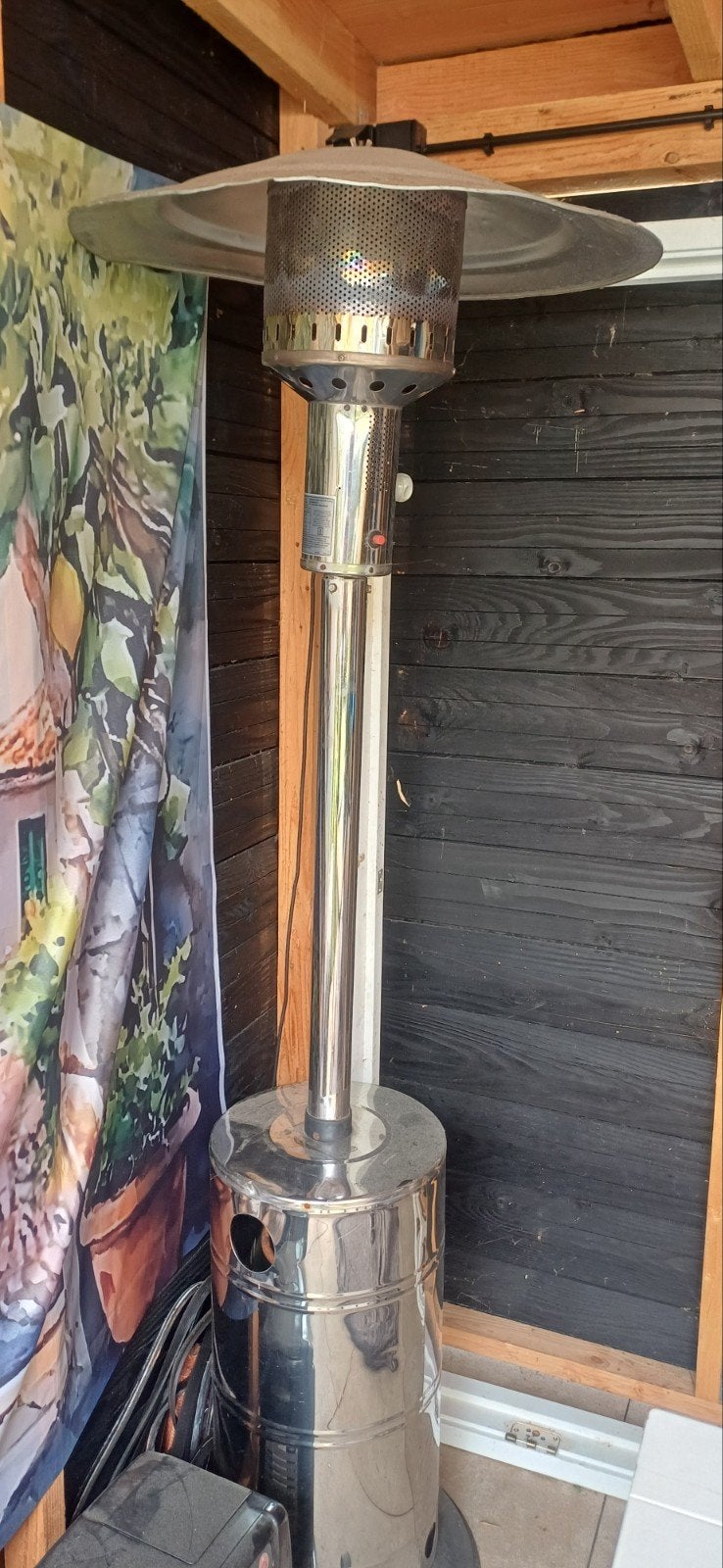 Terrashaard op gas - Gezellige warmte voor buiten, Tuin en Terras, Terrasverwarmers, Ophalen, Gebruikt, Gas, Vloer