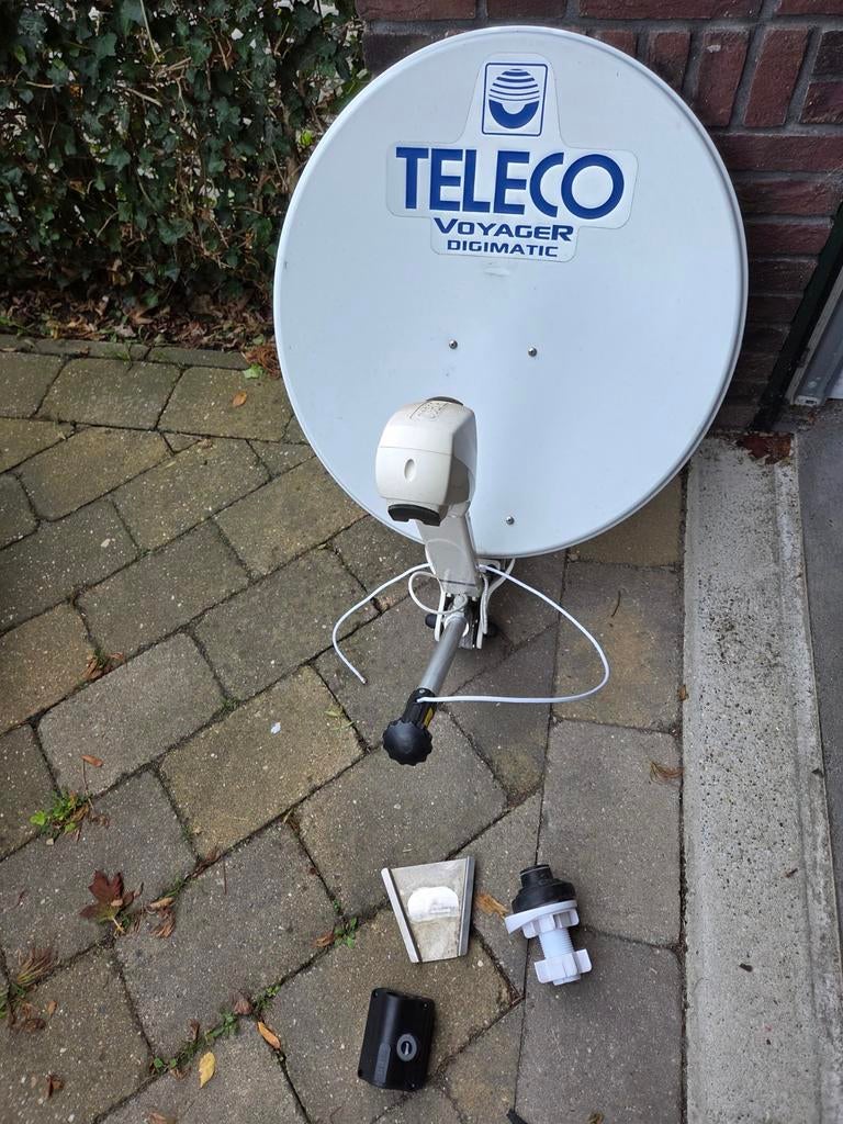 Teleco Voyager G3 65 cm schotelantenne voor caravan/camper, Ophalen, Gebruikt