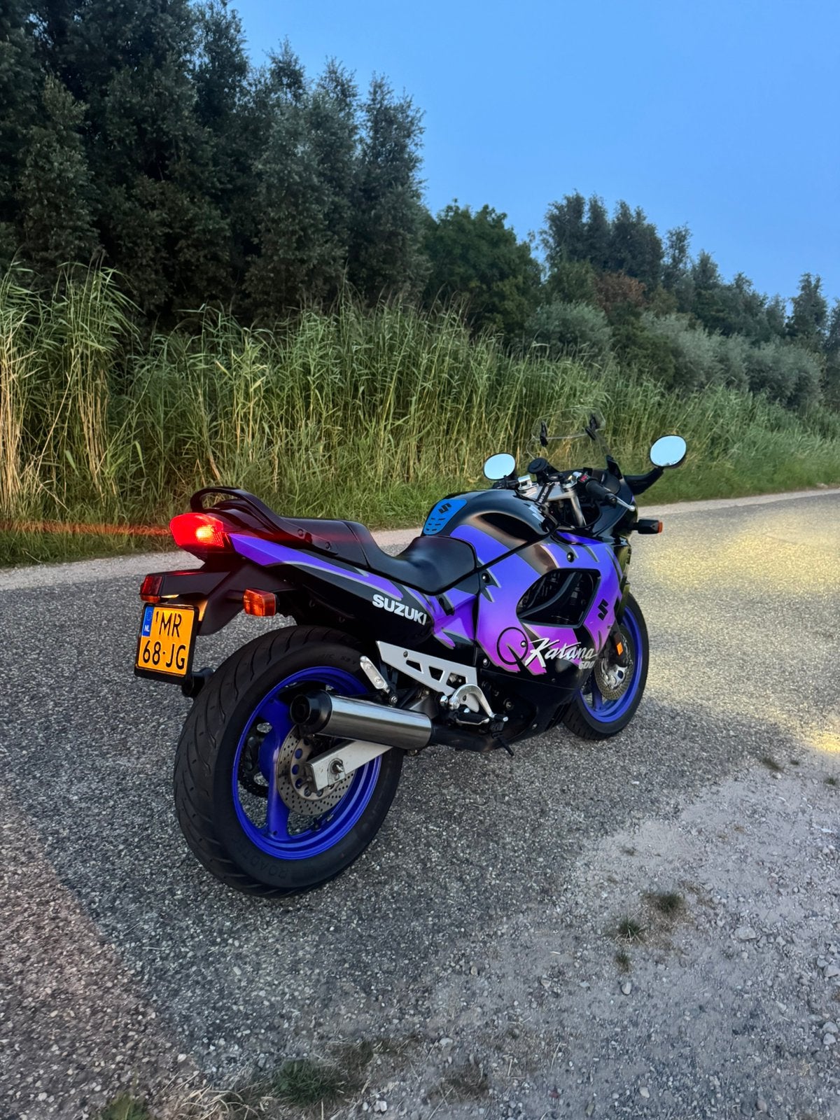 Suzuki gsx600f 1992 katana (USA), Ophalen, Gebruikt