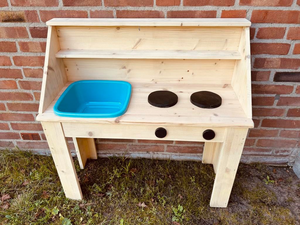 Modderkeukentje - spelen met zand en water, Ophalen, Nieuw, Speelkeuken, Hout