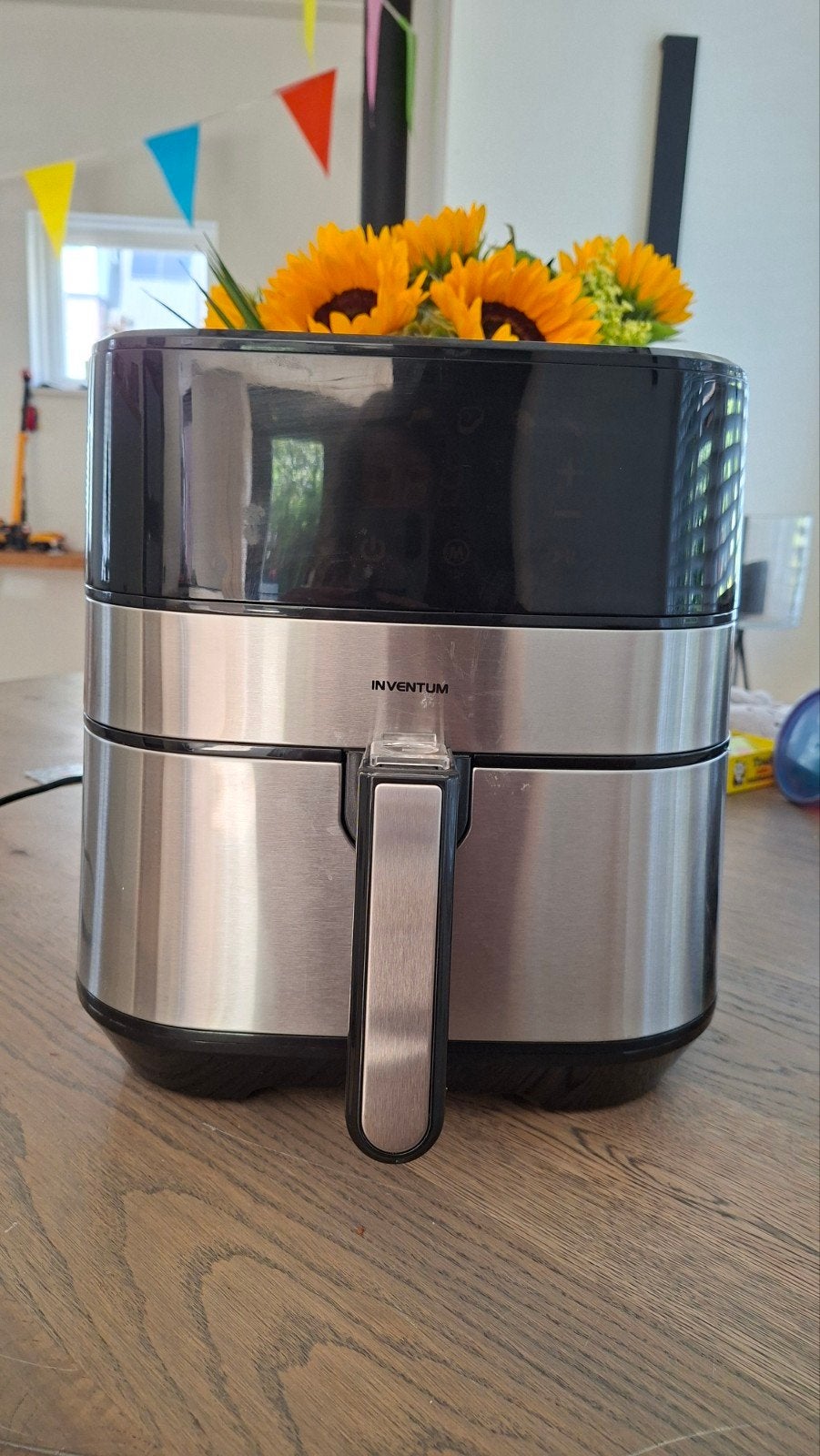 Inventum GF500HLD/01 Airfryer XXL 5L - Zo goed als nieuw!, Ophalen, Zo goed als nieuw