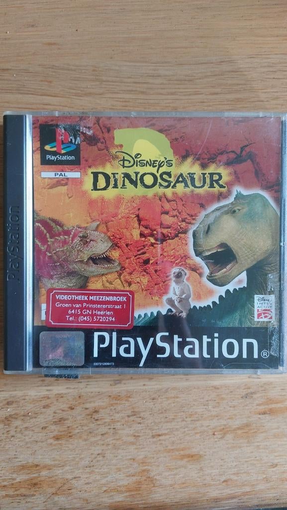 Disney's Dinosaur - PlayStation 1 (PS1) Game, Avontuur en Actie, Gebruikt, 1 speler, Ophalen of Verzenden