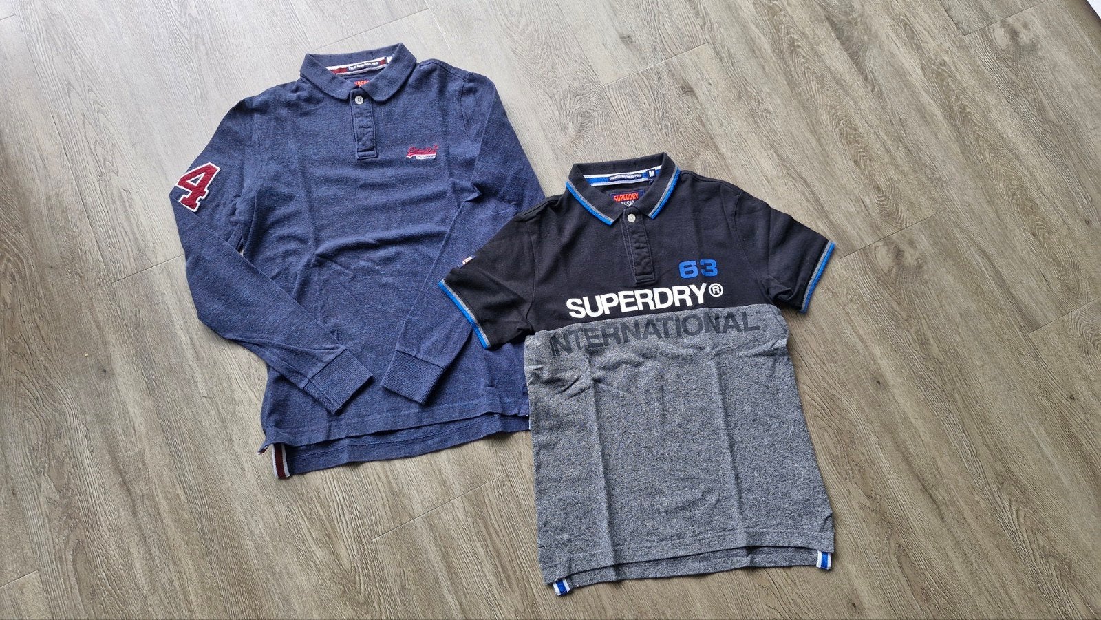Superdry Polo lange en korte mouw M, Ophalen of Verzenden, Zo goed als nieuw, Maat 48/50 (M)