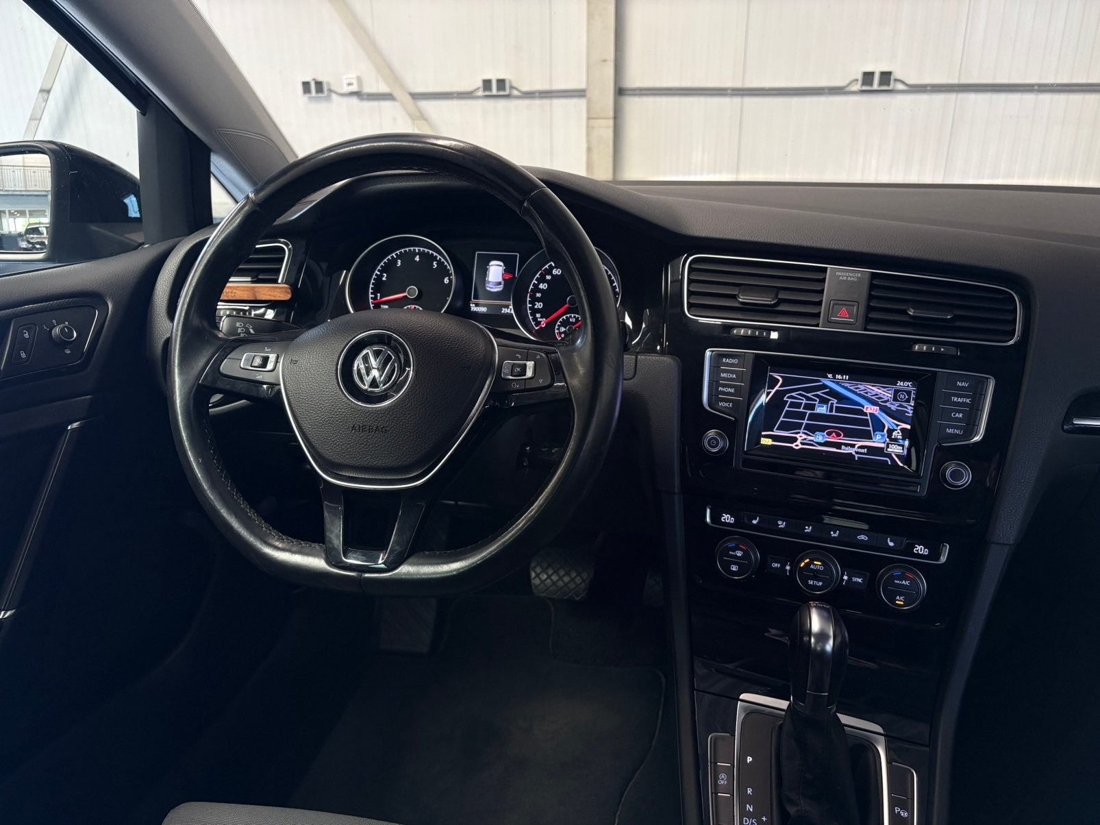 Volkswagen Golf 1.4 TSI 103KW DSG 2013 Zwart, Auto's, Stof, Zwart, 4 cilinders, Zwart