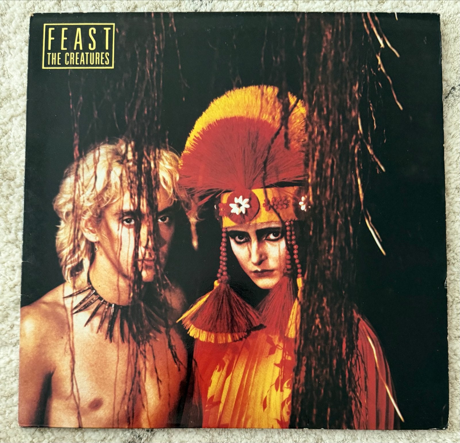 The Creatures (siouxsie) - Feast (LP, 1983), LP, Gebruikt, New wave, Ophalen of Verzenden