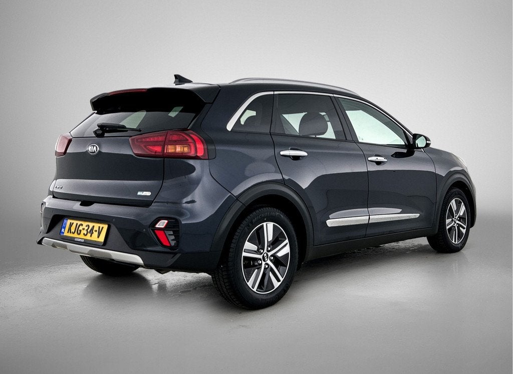 Kia Niro 1.6 GDi PHEV DynamicPlusLine | Stuur-/Stoelverwarmi, Auto's, 12 maanden, Gebruikt, Zwart, Bedrijf