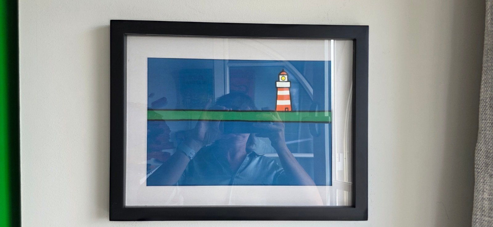 Dick Bruna tekening in lijst, Ophalen, Overige merken, Zo goed als nieuw, Wanddecoratie