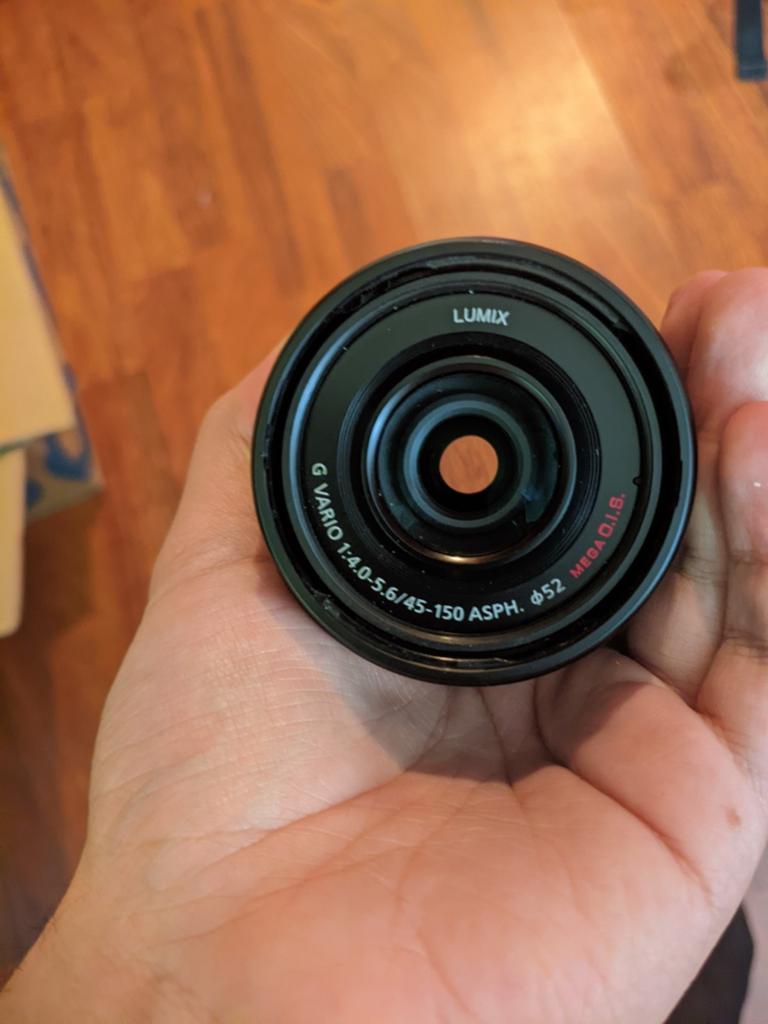 Panasonic Lumix G Vario 45-150mm F/4.0-5.6 ASPH Mega OIS, Ophalen of Verzenden, Zo goed als nieuw, Telelens, Zoom