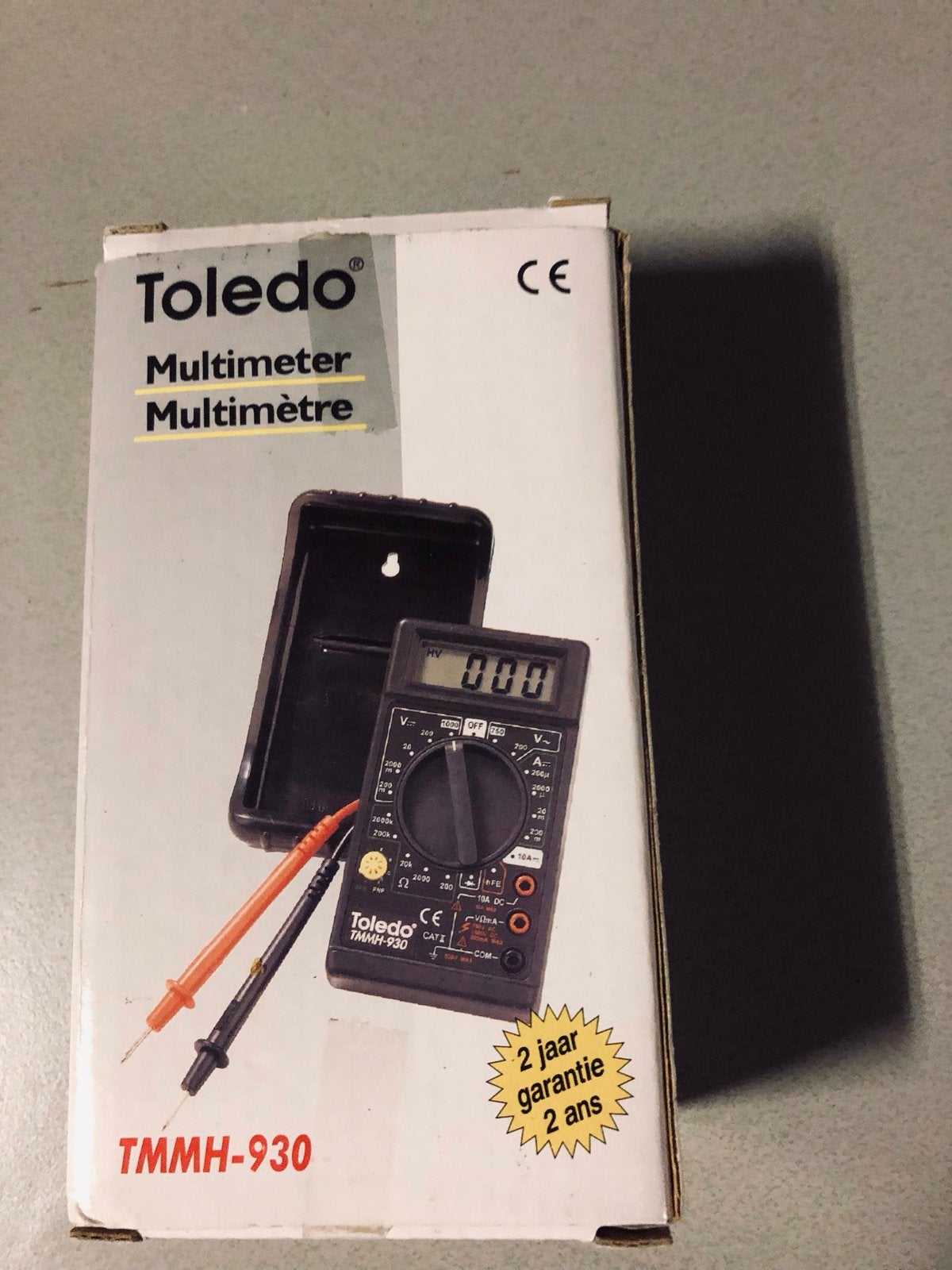 Toledo Multimeter, Wisvo Tools Afstandsmeter & 3-in-1 Detect, Ophalen of Verzenden, Nieuw, Multimeter
