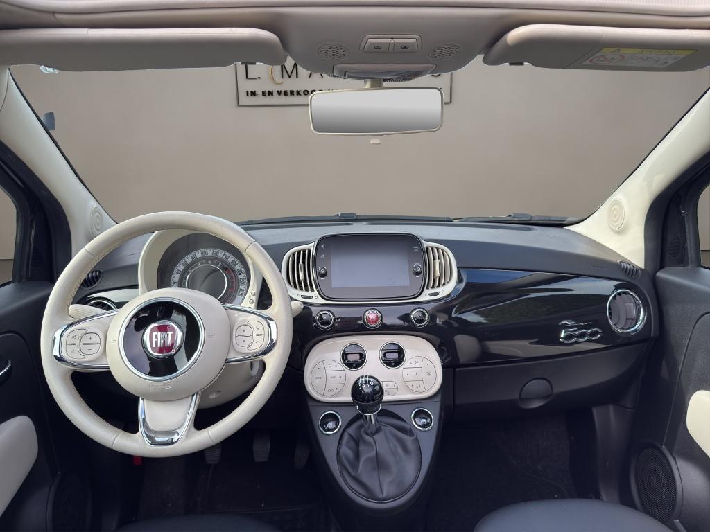 Fiat 500C 1.0 Hybrid Dolcevita 2022 ZWART | Cabriolet | Lede, Auto's, Fiat, Keurmerk '100% Onderhouden', Gebruikt, Euro 6, Cabriolet